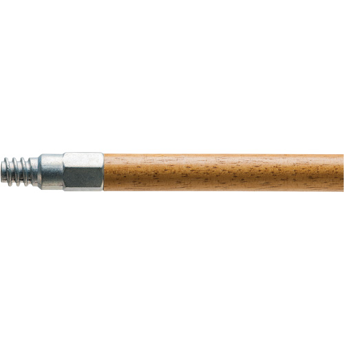 Manche en bois avec embout en m&eacute;tal, Bois, Pointe Filetage ACME, 15/16" dia, 60" lo Sidevic Inc.
