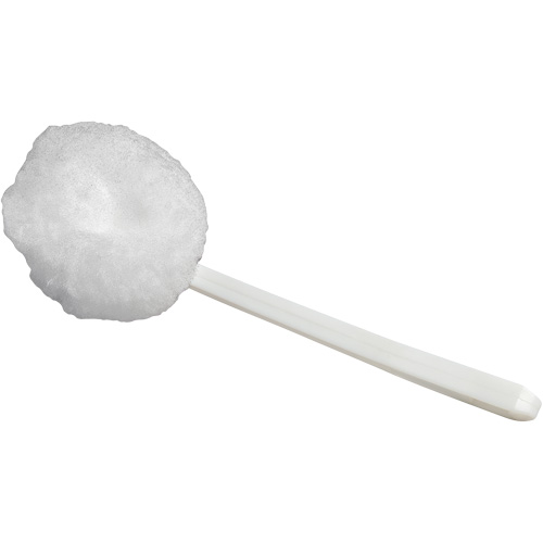 Bowl Swab Cleaning Brush, 12" L, Acrylic Bristles, White Sidevic Inc.