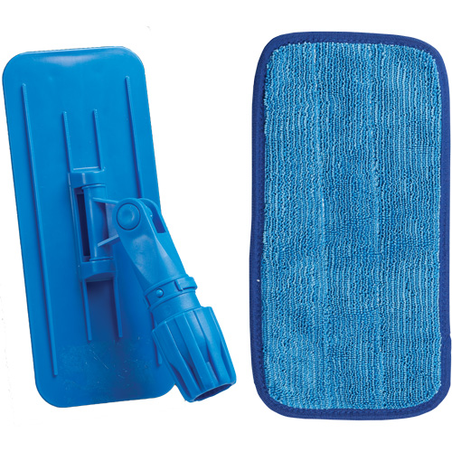 Wall Washing Mop & Frame, Microfibre, 11" L x 10" W Sidevic Inc.