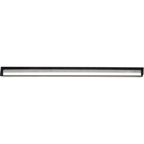 Window Squeegee Channel and Rubber, 18", Rubber, Stainless Steel Frame Sidevic Inc.