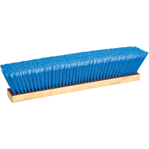 Ryno Push Broom Head, 36", Fine, PVC Bristles Sidevic Inc.