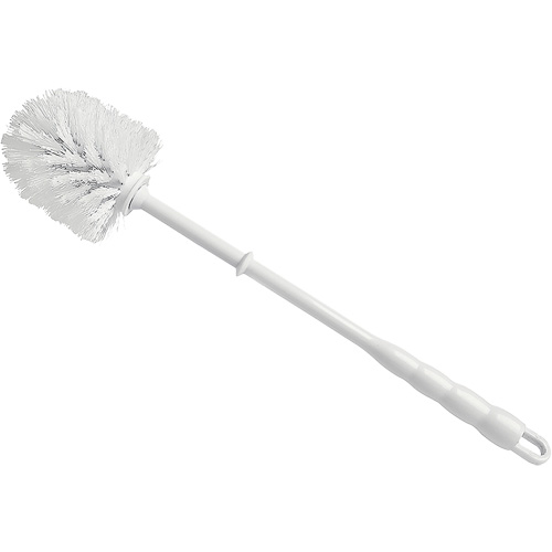 Bowl Brush, 15-1/2" L, Polypropylene Bristles, Red/White Sidevic Inc.