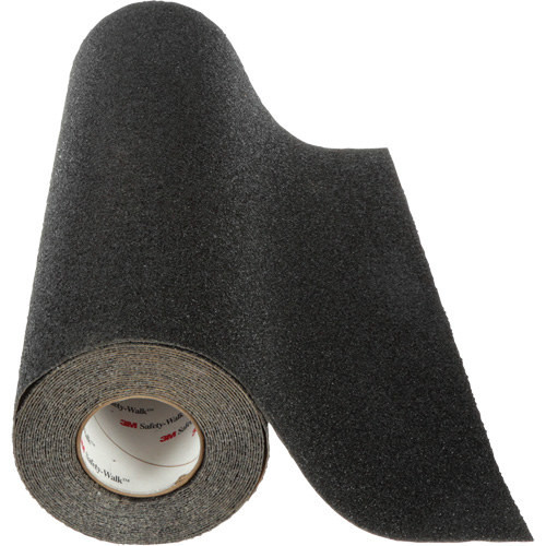 Ruban avec abrasif &agrave; gros grains anti-d&eacute;rapant Safety-Walk, 36" x 30', Noir Sidevic Inc.
