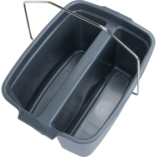 Seau double, Capacit&eacute; de 4,75 gal. US (19 pintes), Gris Sidevic Inc.