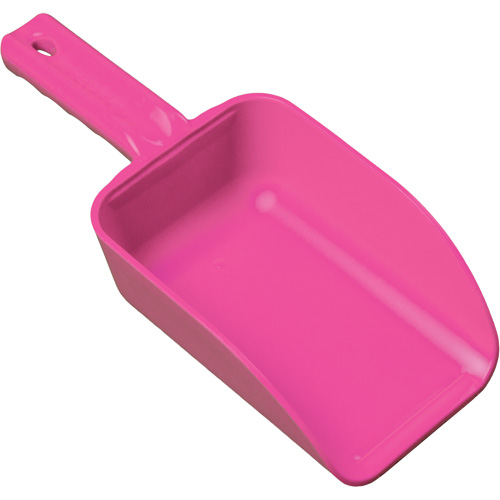 Small Hand Scoop, Plastic, Pink, 32 oz. Sidevic Inc.