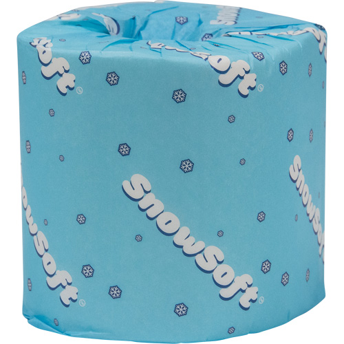 Snow Soft Premium Toilet Paper, 2 Ply, 420 Sheets/Roll, 122' Length, White Sidevic Inc.