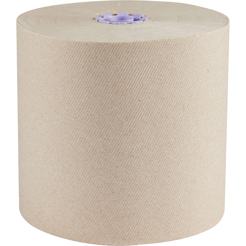 Essuie-mains bruns en fibres recycl&eacute;es &agrave; 100 % &agrave; enroulement serr&eacute; Essential, 1 pli, Standard, 700' lo Sidevic Inc.