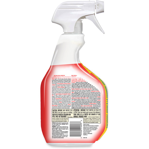 Nettoyant d&eacute;sinfectant contre les taches et odeurs biologiques, 946 ml, Bouteille &agrave; g&acirc;chette Sidevic Inc.