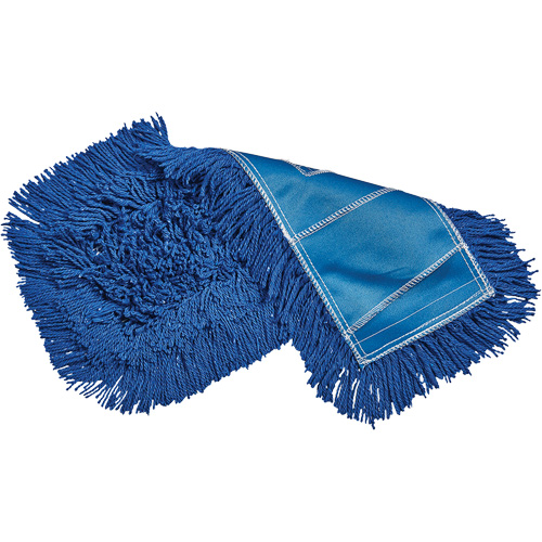 Economy Dust Mop, Slip On Style, Yarn, 18" L x 5" W Sidevic Inc.