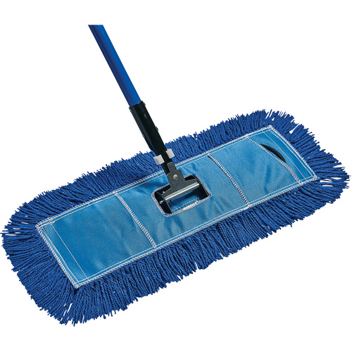 Economy Dust Mop, Slip On Style, Yarn, 18" L x 5" W Sidevic Inc.