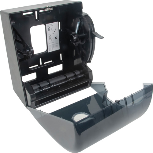 Distributeur pour rouleau d'essuie-mains, Manuel, 10,63" la x 9,84" p x 13,78" h Sidevic Inc.