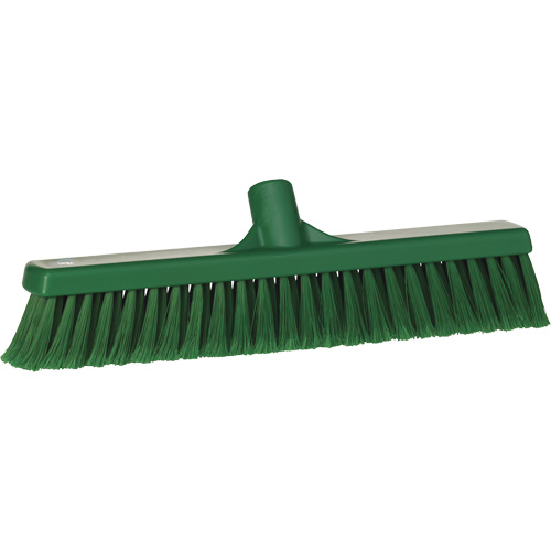 Balai-brosse pour particules fines, Crins Fin/&agrave; bout ouvrant, 16-1/4", Polypropyl&egrave;ne, Vert Sidevic Inc.