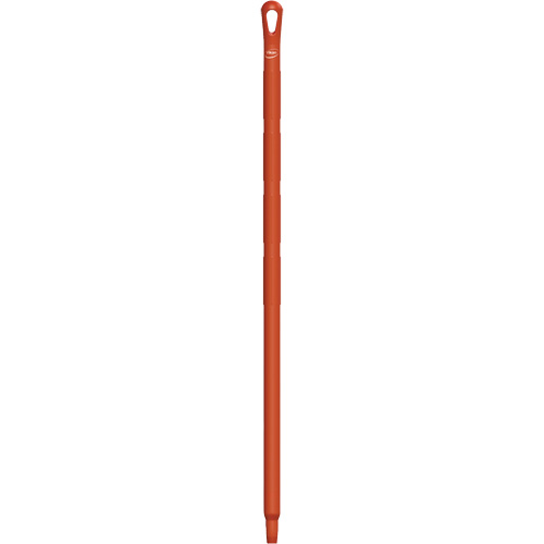 Ultra Hygiene Handle, Broom/Brush/Pad Holder/Scraper/Squeegee, Red, Standard, 40" L Sidevic Inc.