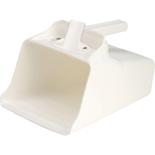 Grande pelle &agrave; main &agrave; puiser, Plastique, Blanc, 128 oz. Sidevic Inc.