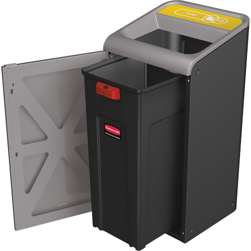 Configure Paper Waste Container, Bulk/Curbside/Deskside, Steel, 45 US gal. Sidevic Inc.