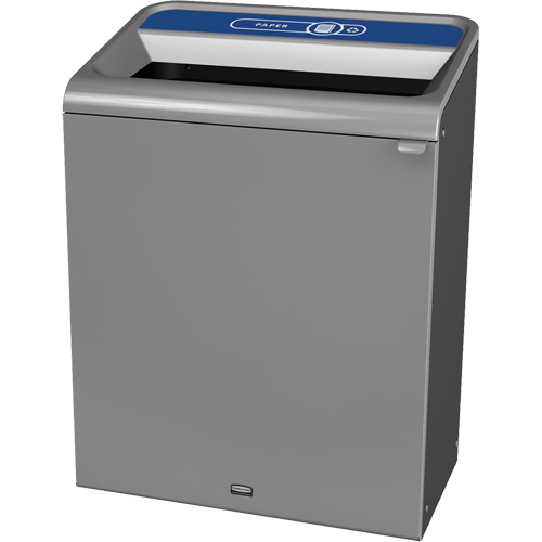 Configure Paper Waste Container, Bulk/Curbside/Deskside, Steel, 45 US gal. Sidevic Inc.