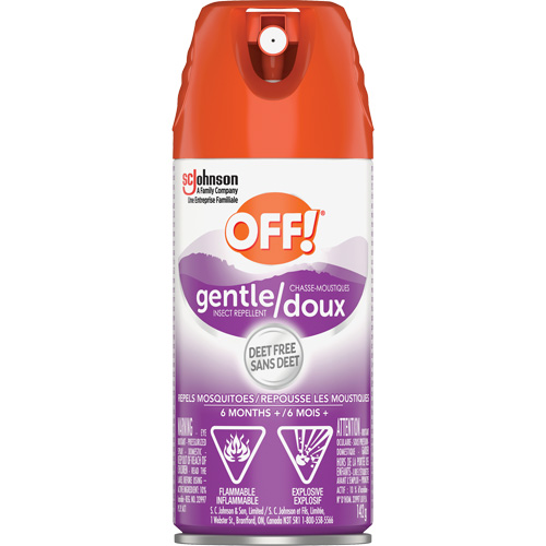 Off!&reg; Gentle Insect Repellent, DEET Free, Aerosol, 142 g Sidevic Inc.