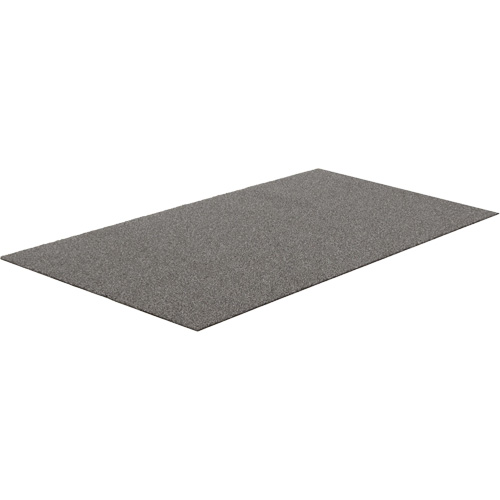 Tapis dint&eacute;rieur/ext&eacute;rieur Tundra, Latex/Polypropyl&egrave;ne, Grattoir Type, Motif Velours touffet&eacute;, 6-5/6' x 6', Charbon Sidevic Inc.