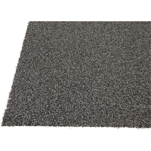 Tapis dint&eacute;rieur/ext&eacute;rieur Tundra, Latex/Polypropyl&egrave;ne, Grattoir Type, Motif Velours touffet&eacute;, 6-5/6' x 6', Charbon Sidevic Inc.