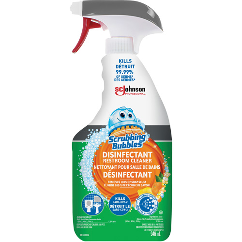 Nettoyant d&eacute;sinfectant pour toilette Scrubbing Bubbles, 32 oz, Bouteille &agrave; g&acirc;chette Sidevic Inc.