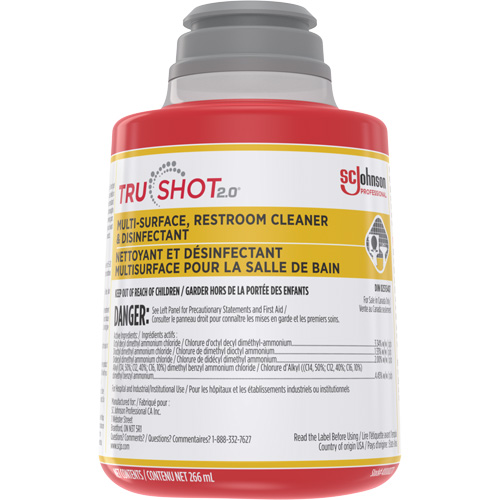 Nettoyant et d&eacute;sinfectant multisurface pour salle de bain TruShot 2.0, 266 ml, Bouteille &agrave; g&acirc;chette Sidevic Inc.