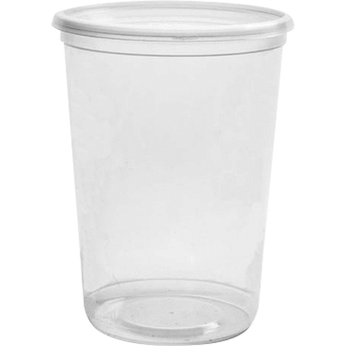Contenant &agrave; charcuterie transparent sans couvercle Magik 32 oz, Plastique, Ronde Sidevic Inc.