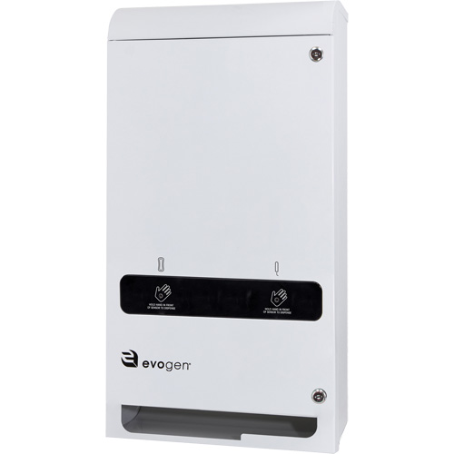 Distributeur sans contact double de tampons & serviettes EvoGen EVNT3 Sidevic Inc.