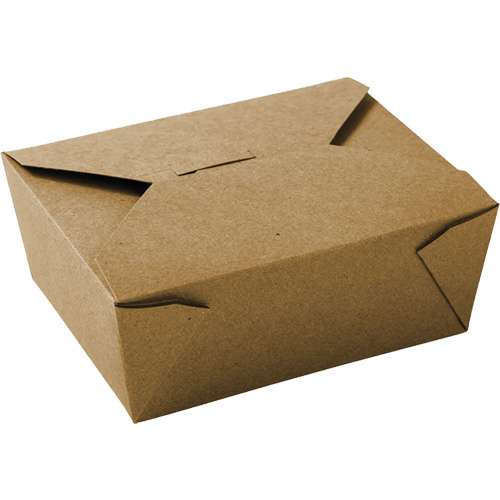 Kraft Take Out Food Containers, Corrugated, Rectangular Sidevic Inc.