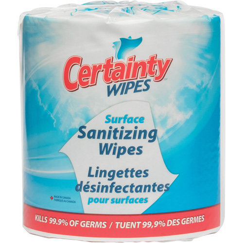 Surface Sanitizing Wipes, Packet Sidevic Inc.
