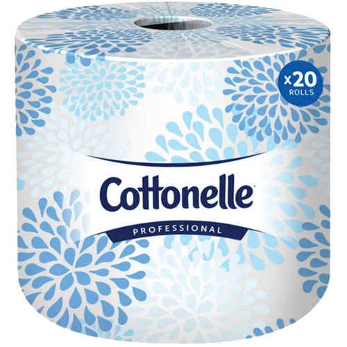 Cottonelle&reg; Professional Toilet Paper, 2 Ply, 451 Sheets/Roll, White Sidevic Inc.