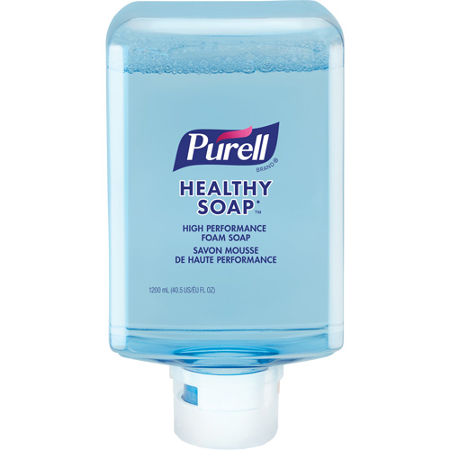 Savon mousse de haute performance ES10 PURELL HEALTHY SOAP avec la technologie CLEAN RELEASE, Mousse, 1200 ml, Sans parfum Sidevic Inc.
