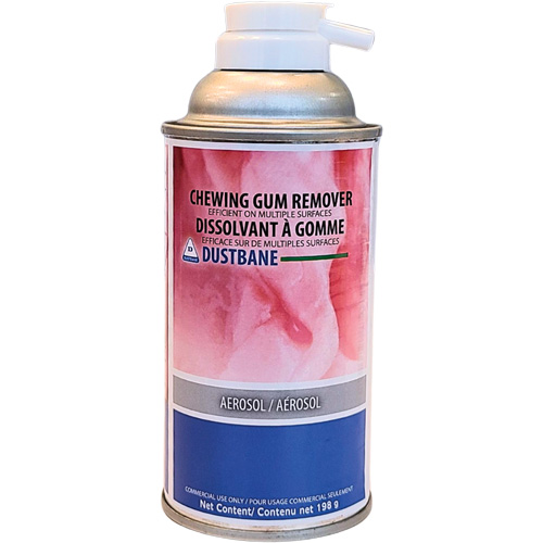 Nettoyant pour gomme &agrave; m&acirc;cher, 198 g, Canette a&eacute;rosol Sidevic Inc.