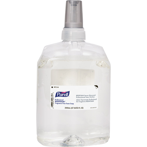 Recharge de savon &agrave; main REDIFOAM professionnel, Mousse, 2000 ml, Sans parfum Sidevic Inc.
