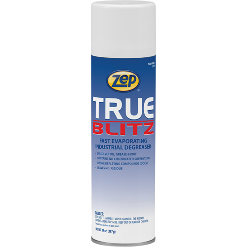 True Blitz Fast-Evaporating Industrial Degreaser, 14 oz., Aerosol Can Sidevic Inc.