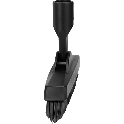 Crevice Brush, Extra Stiff Bristles, 8-9/10" Long, Black Sidevic Inc.