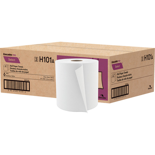 Rouleau de papier essuie-tout PRO Select, 1 pli, Standard, 1000' lo Sidevic Inc.