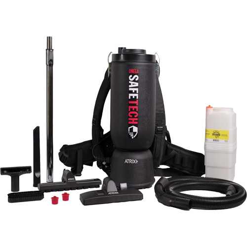 Omega SafeTech HEPA Backpack Vacuum Sidevic Inc.