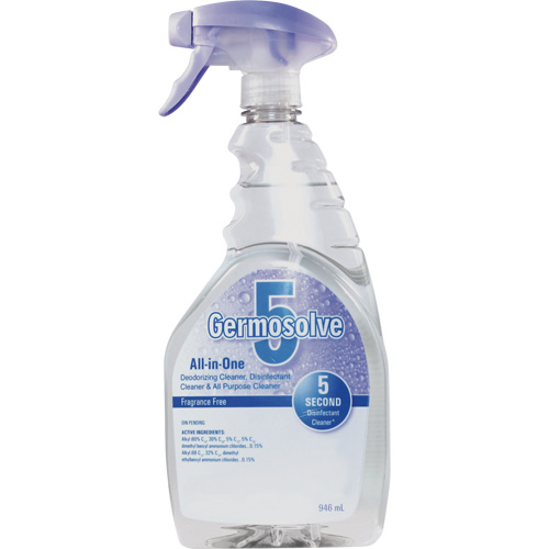 Germosolve 5 Disinfectant & Deodorizer, 946 ml, Trigger Bottle Sidevic Inc.