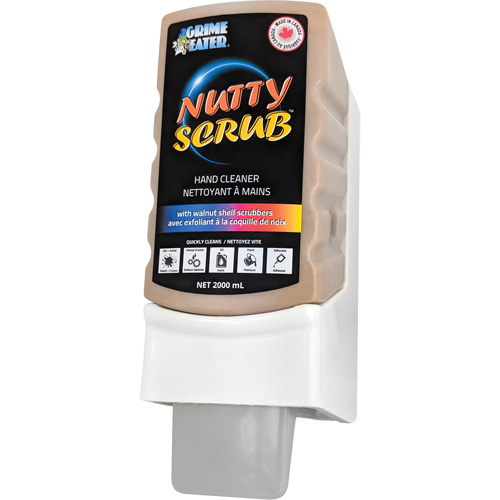 Nutty Scrub Hand Cleaner with Walnut Shell Scrubbers, Pumice, 2000 ml, Plastic Cartridge, Unscented Sidevic Inc.