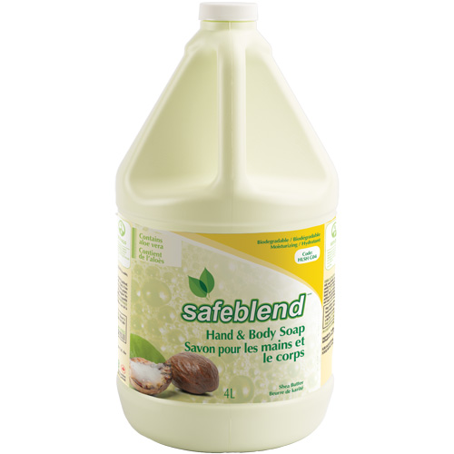 Shea Butter Hand & Body Soap, Liquid, 4 L, Scented Sidevic Inc.