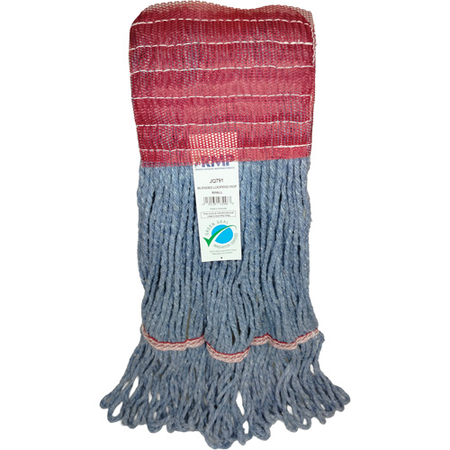 T&ecirc;te de vadrouille &agrave; bande large, Antimicrobien/Finition de plancher/Sp&eacute;cialis&eacute;, Coton/Rayonne/Synth&eacute;tique, Style Boucle Sidevic Inc.