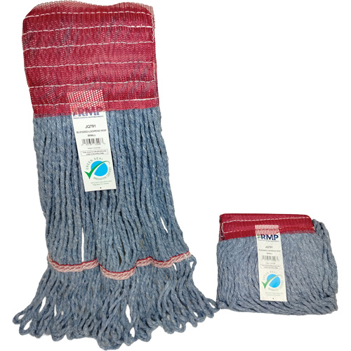 T&ecirc;te de vadrouille &agrave; bande large, Antimicrobien/Finition de plancher/Sp&eacute;cialis&eacute;, Coton/Rayonne/Synth&eacute;tique, Style Boucle Sidevic Inc.