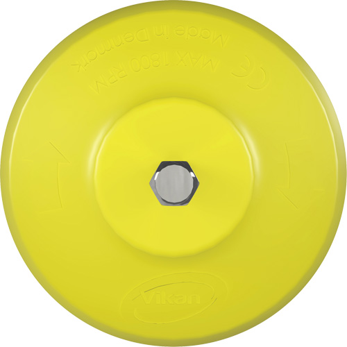 HyDrive Round Drill Brush, Extra Stiff Bristles, 3-1/10" Long, Yellow Sidevic Inc.