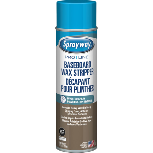 D&eacute;capant pour cire de plinthes avec mousse adh&eacute;sive, 19 oz., Canette a&eacute;rosol Sidevic Inc.