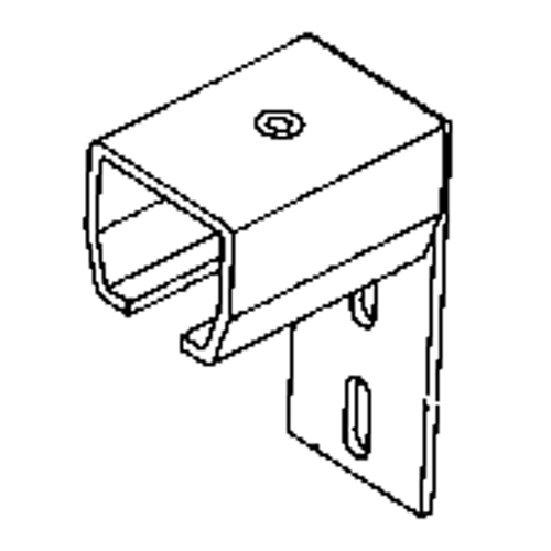 Curtain Partition Wall Mount End Connector Sidevic Inc.