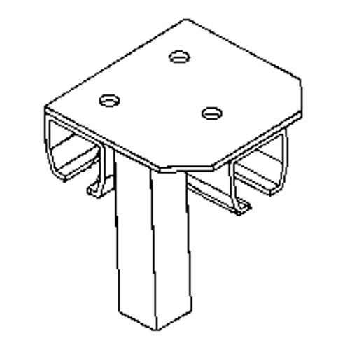 Floor Mount Curtain Partition Connector Sidevic Inc.