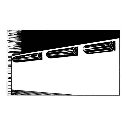 D&eacute;fenses de quai en caoutchouc refoul&eacute;, Caoutchouc, 4-1/2" la x 12" lo x 3-3/4" p Sidevic Inc.