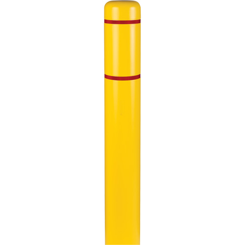 Polyethylene Bollard Covers, 6-5/8" Dia. x 52" L, Yellow Sidevic Inc.