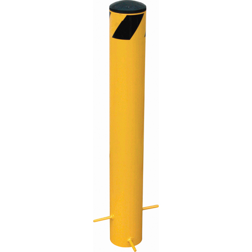 Bornes &agrave; couler, Acier, 35" h x 5-9/16" la, Jaune Sidevic Inc.