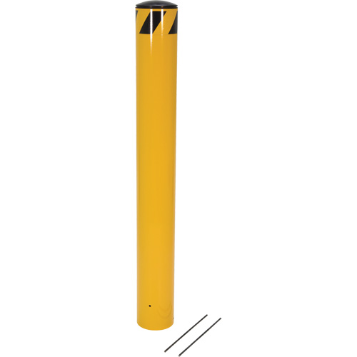Bornes &agrave; couler, Acier, 48-1/2" h x 5-9/16" la, Jaune Sidevic Inc.